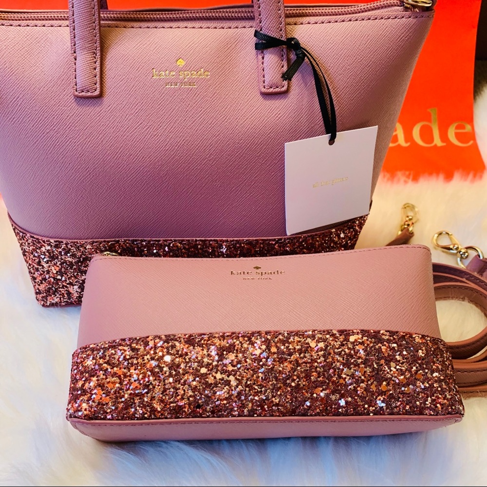 โ Kate spade ina Greta crossbody Shiloh pouch SET - Picture 3 of 7